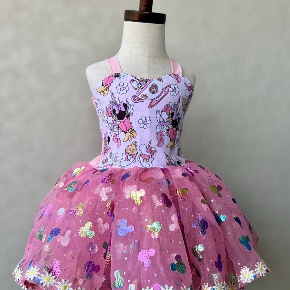 Disney Besties Minnie and Daisy Poppy Dress
